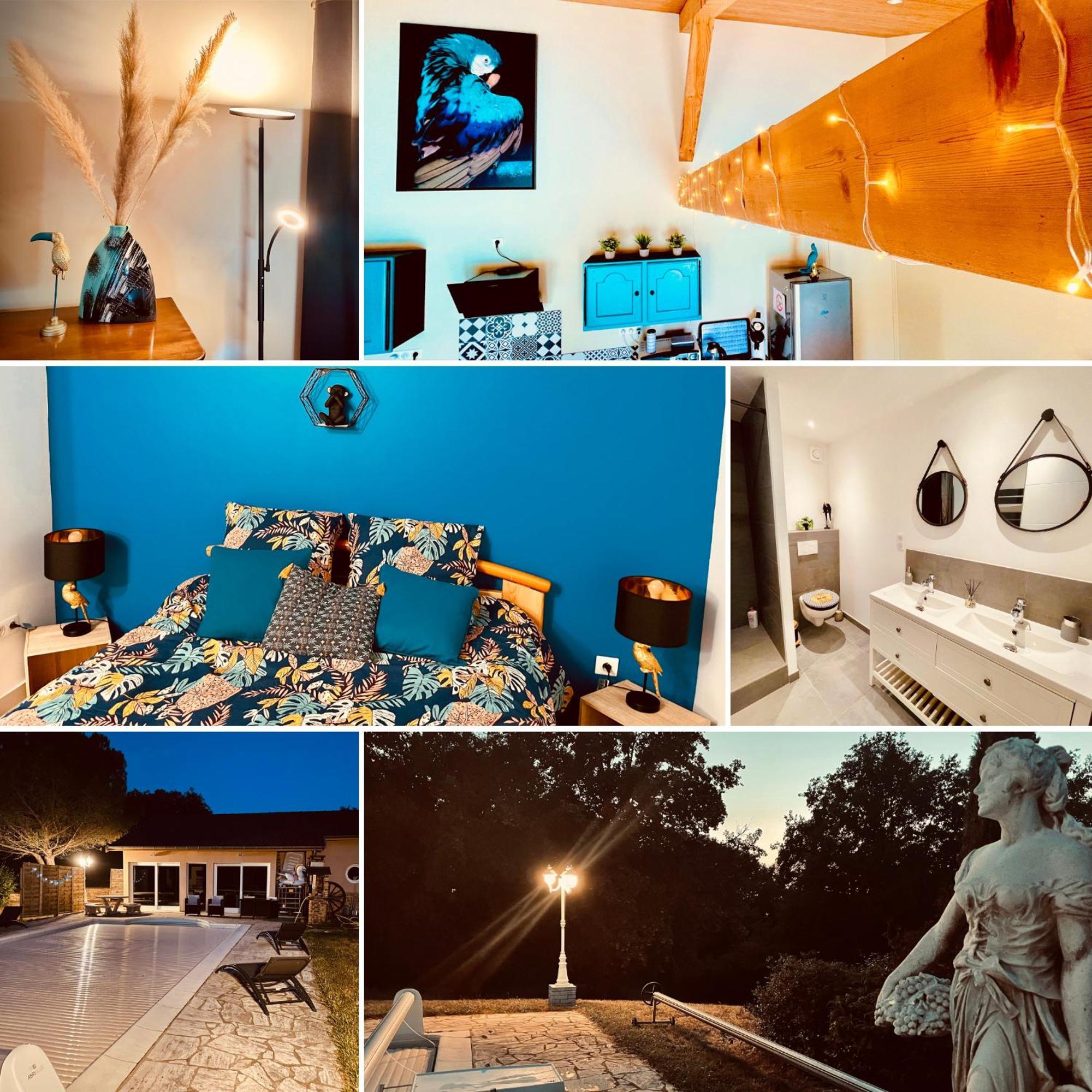 La Villa Perroquet Poncins المظهر الخارجي الصورة